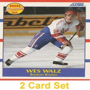 Wes Walz Hockey Card Collection